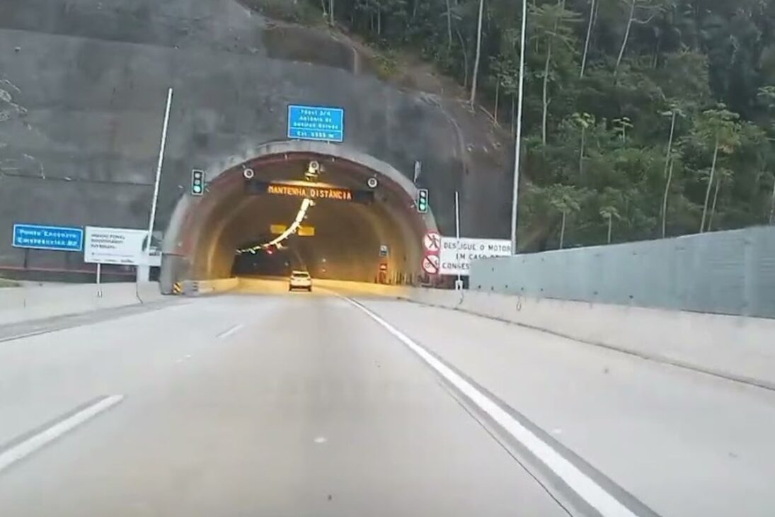 Con 5,55 km de extensión, el mayor túnel rodoviario de Brasil forma parte de una obra de R$ 3,1 mil millones