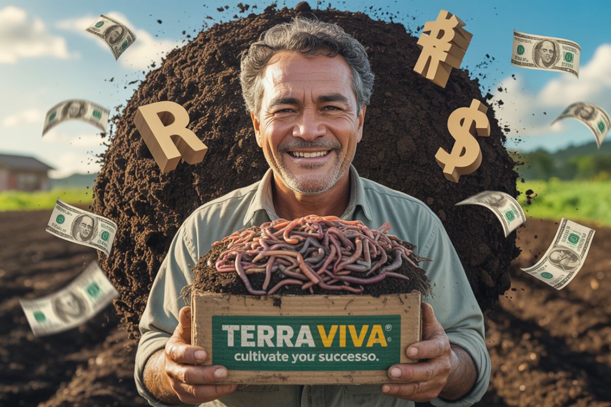Como Pequenos Agricultores Lucram até R$ 200 Mil por Ano com Minhocas