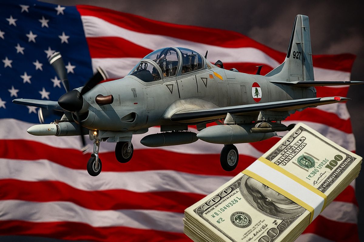 EUA fecham acordo de US$ 100 milhões com o Líbano e mantêm Super Tucano como peça-chave militar