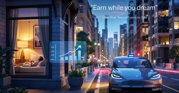 Elon Musk promete: em 2026 seu Tesla poderá trabalhar por você como robotáxi e gerar renda enquanto você dorme