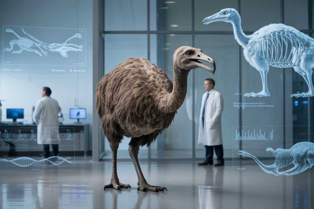 Biotech anuncia plano para ressuscitar ave gigante moa; projeto reacende dilema ético na ciência