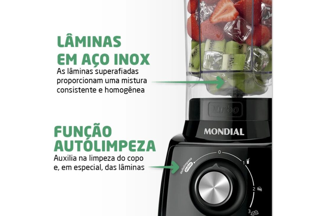 Este liquidificador de Mondial es la elección número uno de las familias brasileñas