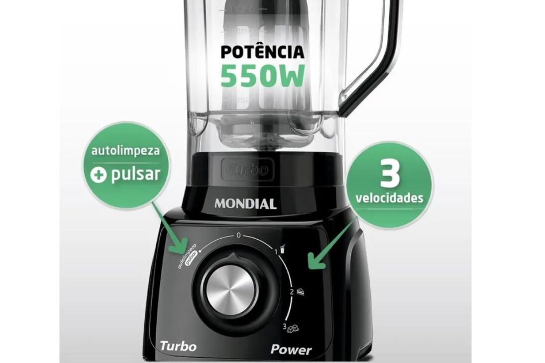Este liquidificador de Mondial es la elección número uno de las familias brasileñas