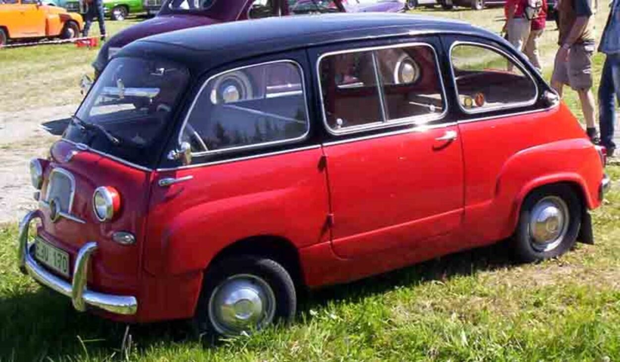 Fiat 600 Multipla 1956, Carros Mais Esquisitos do Mundo