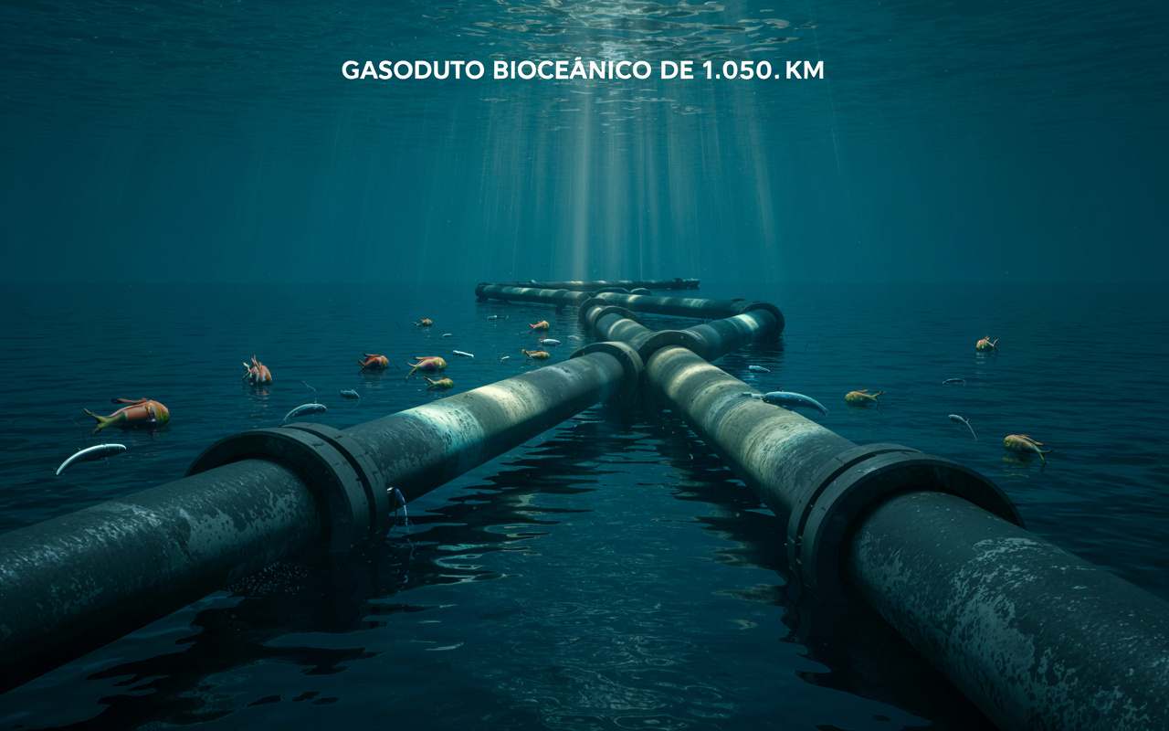 Gasoduto Bioceânico de 1.050 km vai ligar Vaca Muerta ao Brasil: conheça todos os detalhes do projeto trilateral com Paraguai e Argentina que vai integrar mercados, reforçar o pré-sal e atrair R$ 50 bilhões em investimentos