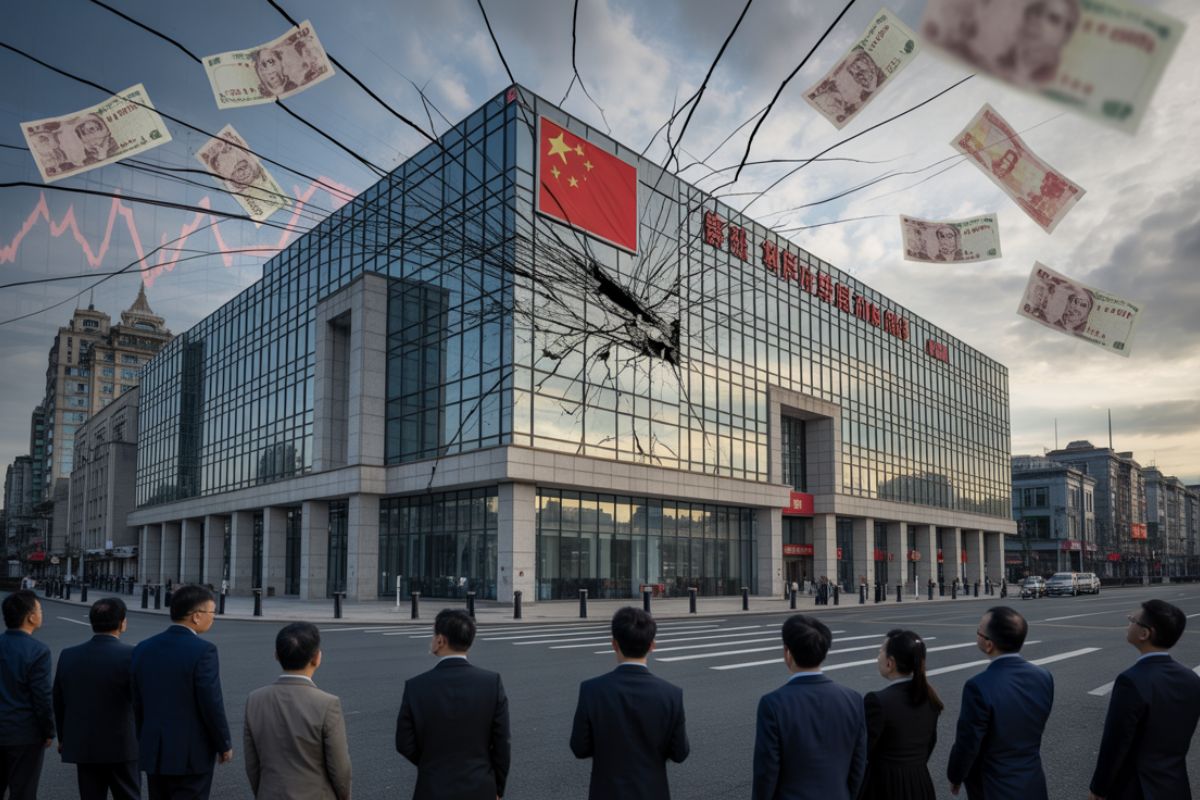 Grande banco chinês vai à FALÊNCIA