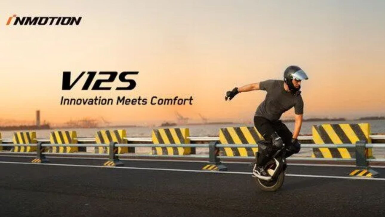 El monociclo eléctrico InMotion V12S alcanza 70 km/h, recorre 120 km, tiene suspensión de moto y precio de celular top. Tecnología y movilidad juntos.