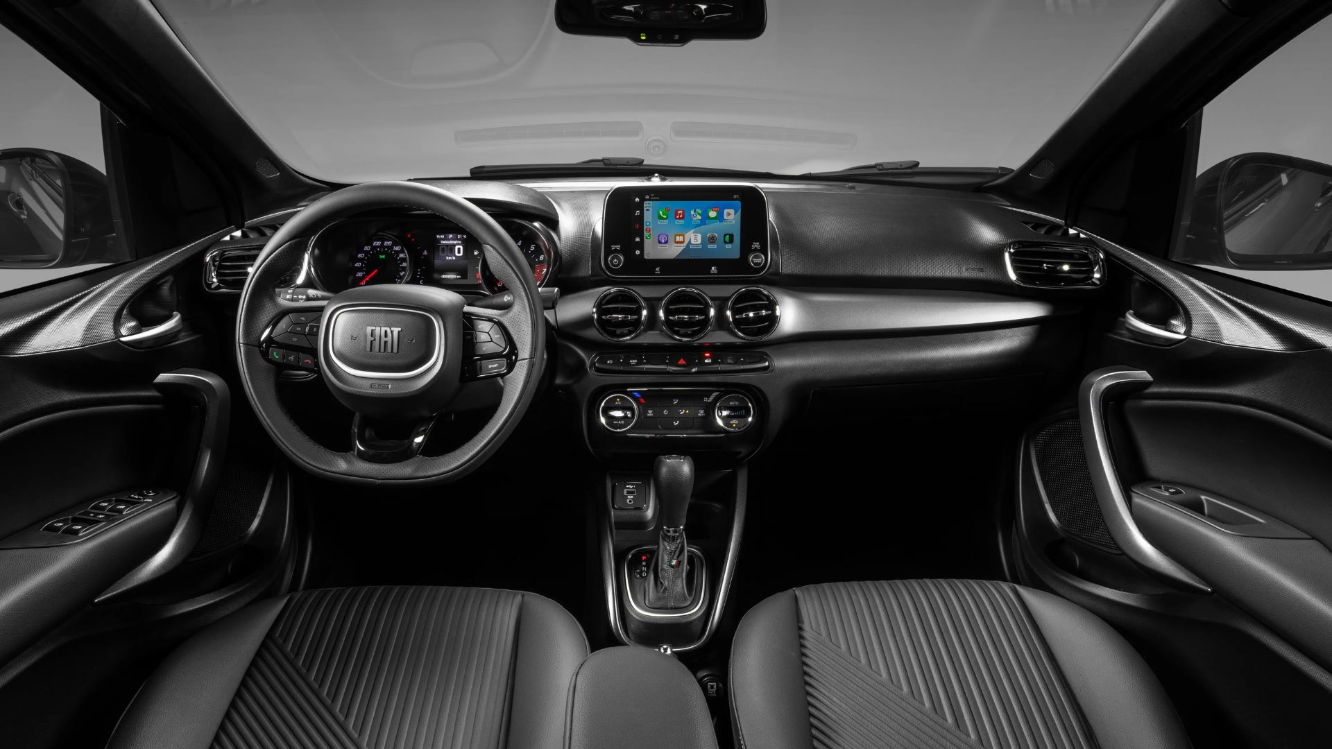 Fiat Cronos 2026 traz novo visual, faróis de LED, central multimídia sem fio, motores econômicos e preço competitivo como sedã mais barato.