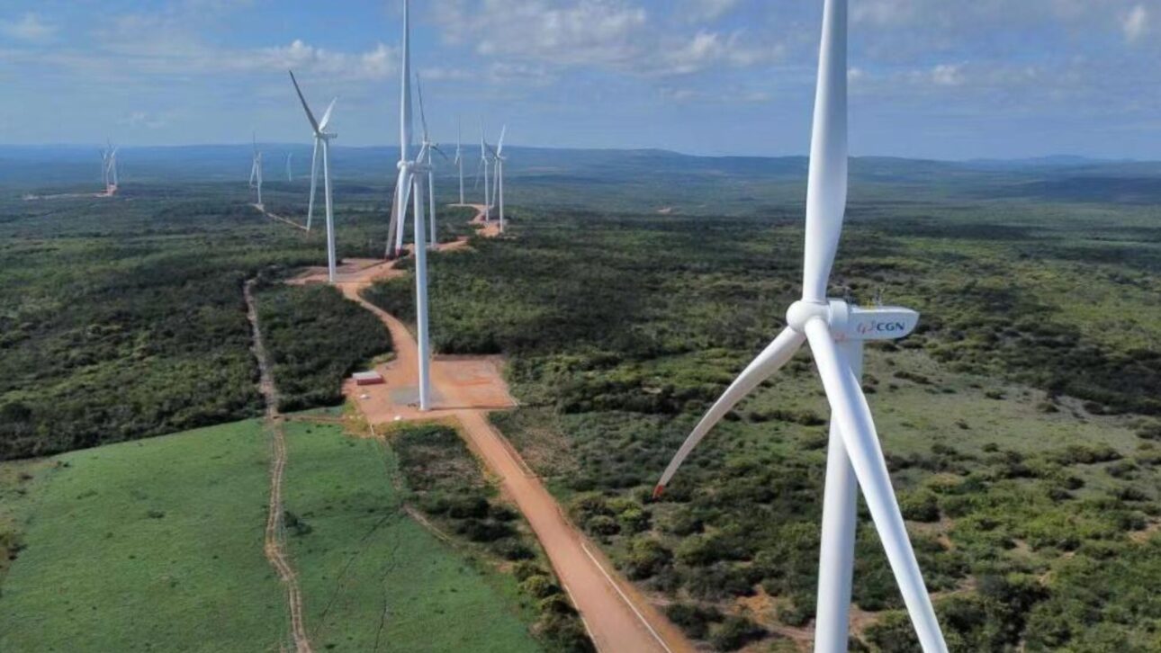 La estatal China General Nuclear Power Group (CGN) opera hoy el mayor parque eólico del mundo en Piauí. (|Imagen: reproducción)