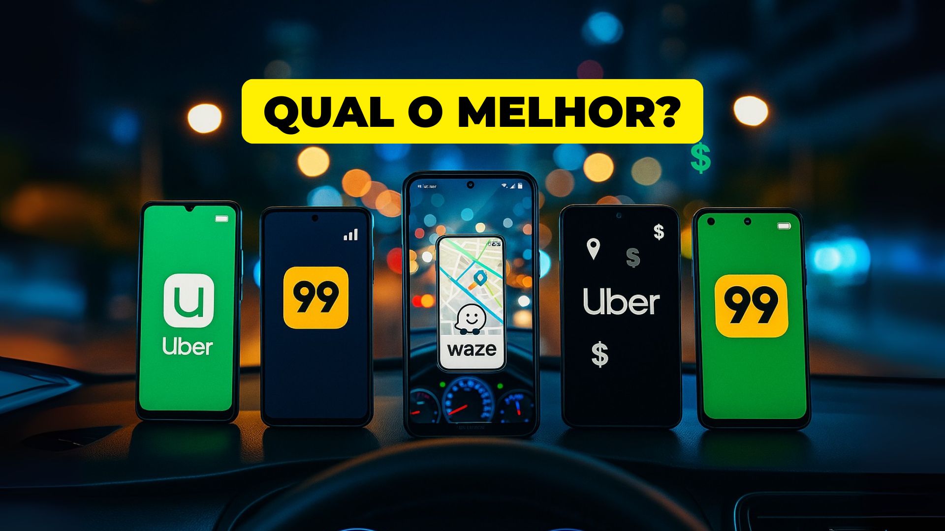 Veja os melhores celulares para motoristas de Uber e 99 em 2025. Confira modelos com bateria potente, desempenho e ótimo custo-benefício.