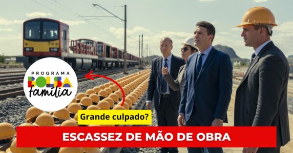 Empresários do Ceará apontam Bolsa Família como causa da escassez de mão de obra em obras e setores econômicos. Saiba como isso afeta o estado.