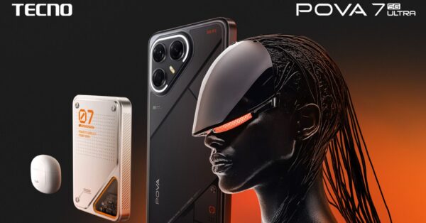 Descubra o Tecno POVA 7 Ultra 5G: bateria infinita, tela superclara, câmera de 108 MP e 24 GB de RAM para quem busca desempenho e inovação.