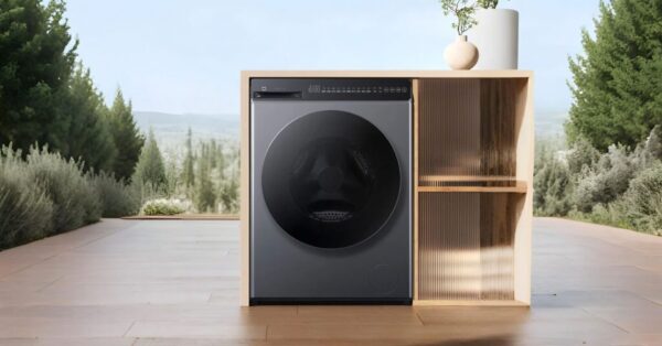 Xiaomi lança lavadora e secadora inteligente que lava em 15 minutos, seca sozinha e avisa tudo pelo celular. Tecnologia e praticidade.