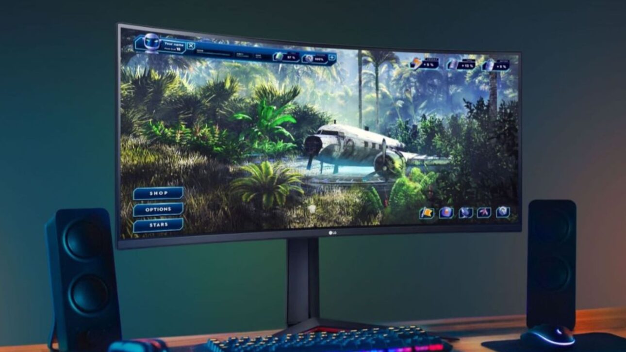 Monitor Gamer Curvo LG UltraGear 34" ofrece inmersión, WQHD, 160Hz, HDR10 y casi 50% de descuento para renovar su setup. ¡Consulta!