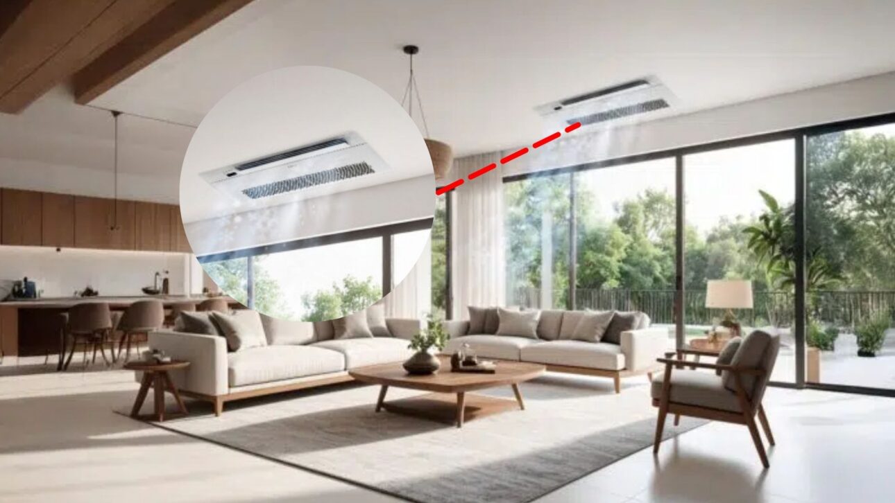 Nueva tecnología de aire acondicionado cassete de Gree trae diseño minimalista, eficiencia térmica y garantía de 5 años para hasta 25 m².