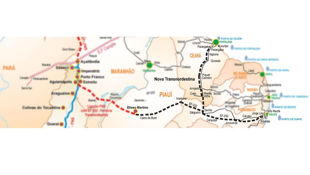 Ferrovia Transnordestina antecipa entrega, conecta o agronegócio ao Porto do Pecém e promete revolucionar a logística no Brasil. Saiba mais.