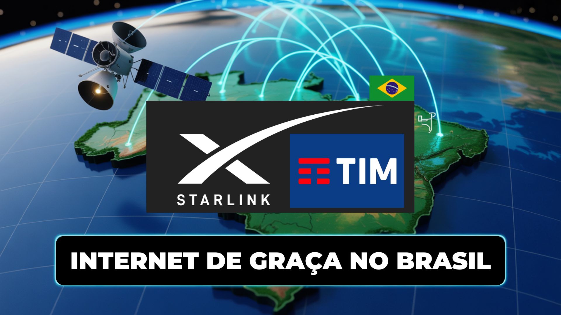 TIM amplia parceria com Starlink e leva internet de graça a escolas rurais, conectando áreas remotas e promovendo inclusão digital no Brasil.