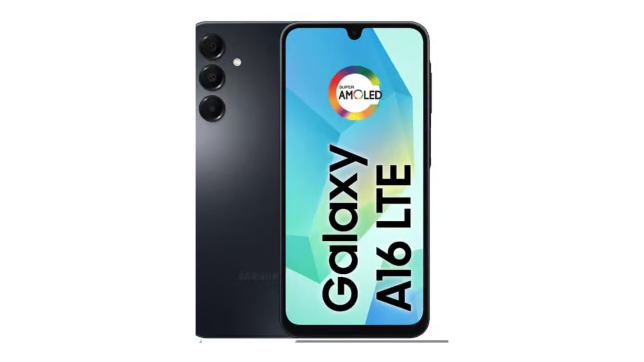 Samsung Galaxy A16 es destacado entre los celulares buenos y baratos por menos de R$1.000, combinando pantalla amplia y cámara triple. (Imagen: divulgación)