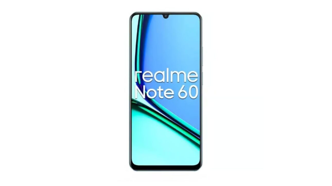 Realme Note 60 llama la atención por la resistencia y la inteligencia artificial, siendo referencia entre celulares baratos y buenos hasta mil reales. (Imagen: divulgación)