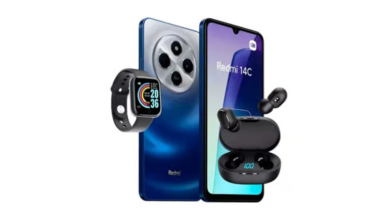 Xiaomi Redmi 14C trae diseño moderno y combo promocional, garantizando presencia entre los mejores celulares buenos y baratos. (Imagen: divulgación)