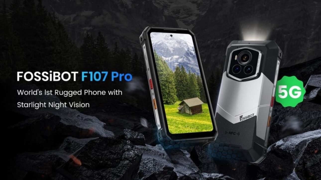 FOSSiBOT F107 Pro une resistencia militar, visión nocturna colorida y batería colosal en un smartphone robusto, ideal para aventuras y uso intenso.