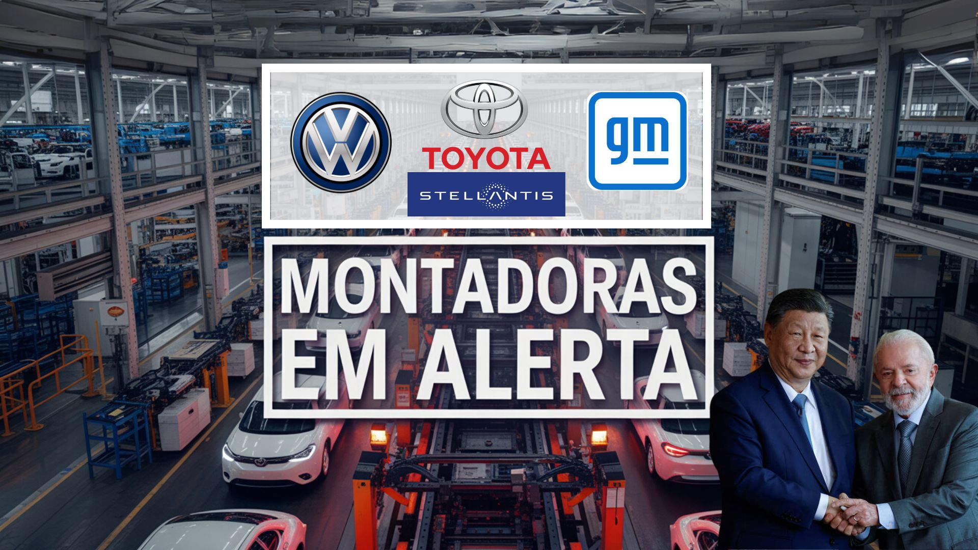 Montadoras alertam Lula sobre risco de demissões com incentivos aos carros da China. Decisão pode impactar empregos e a indústria automotiva.