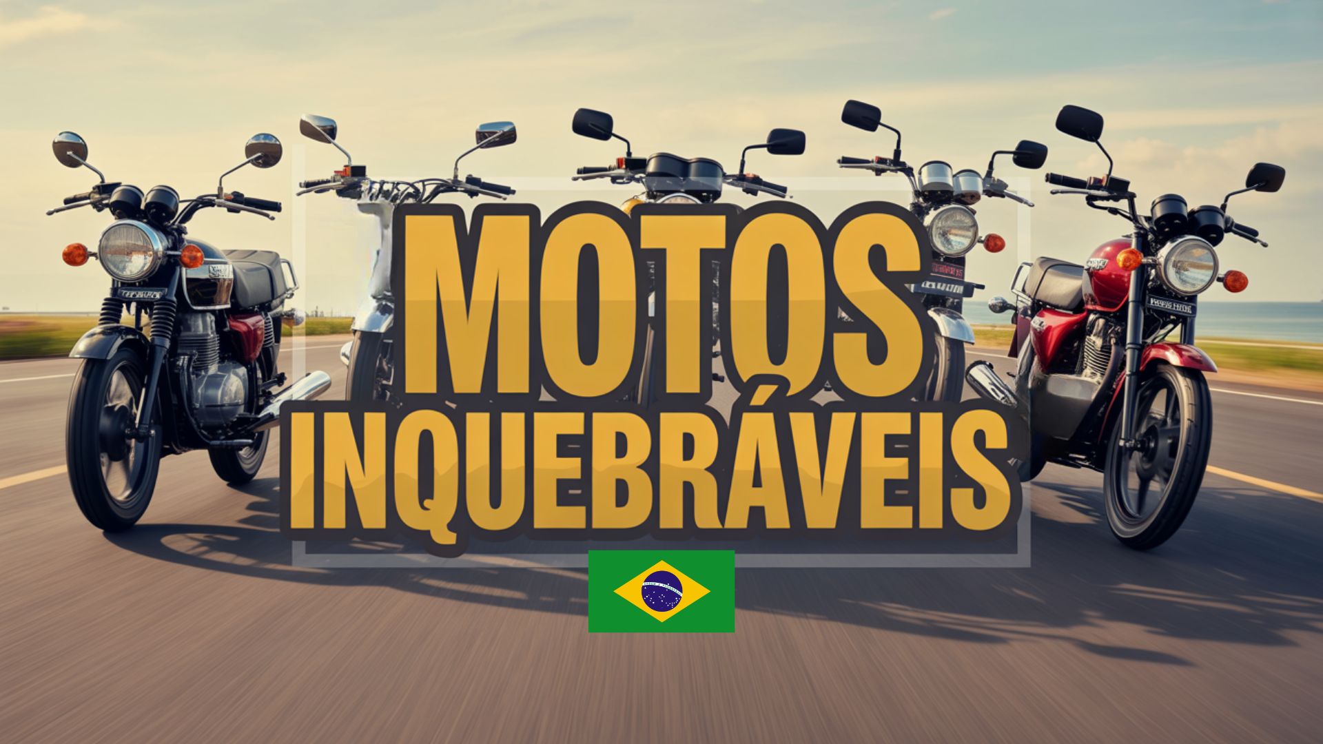 Descubra 5 motos com motor resistente, manutenção quase zero e consumo econômico para rodar muito sem parar na oficina. Veja os modelos.
