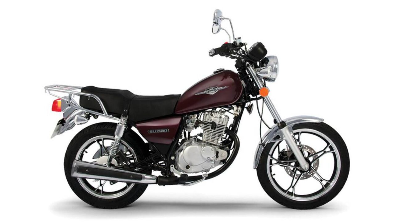 Suzuki Intruder 125 es conocida por ser moto robusta y de mantenimiento bajo (Imagen: divulgación)