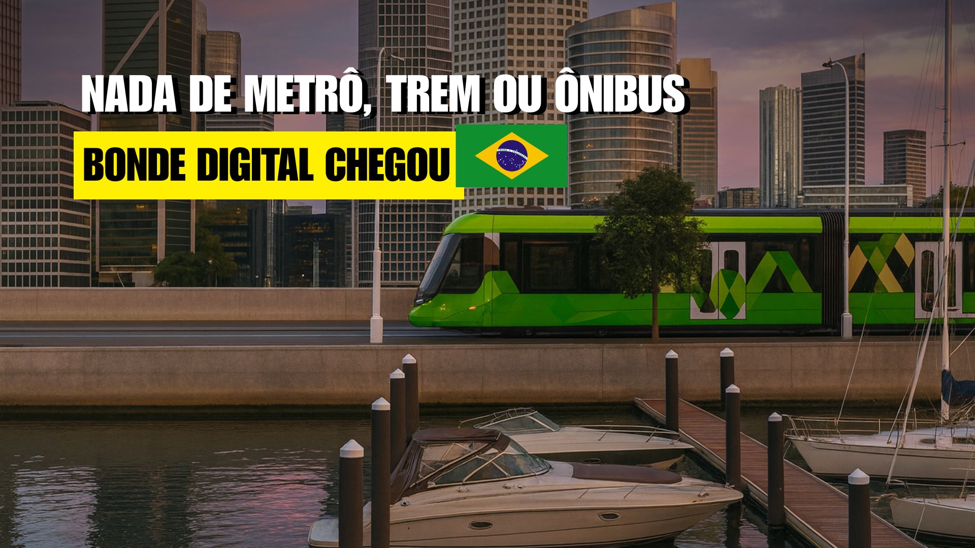 Transporte público inédito chega à Região Metropolitana de Curitiba com bonde digital 100% elétrico e sem trilhos, prometendo revolucionar a mobilidade.