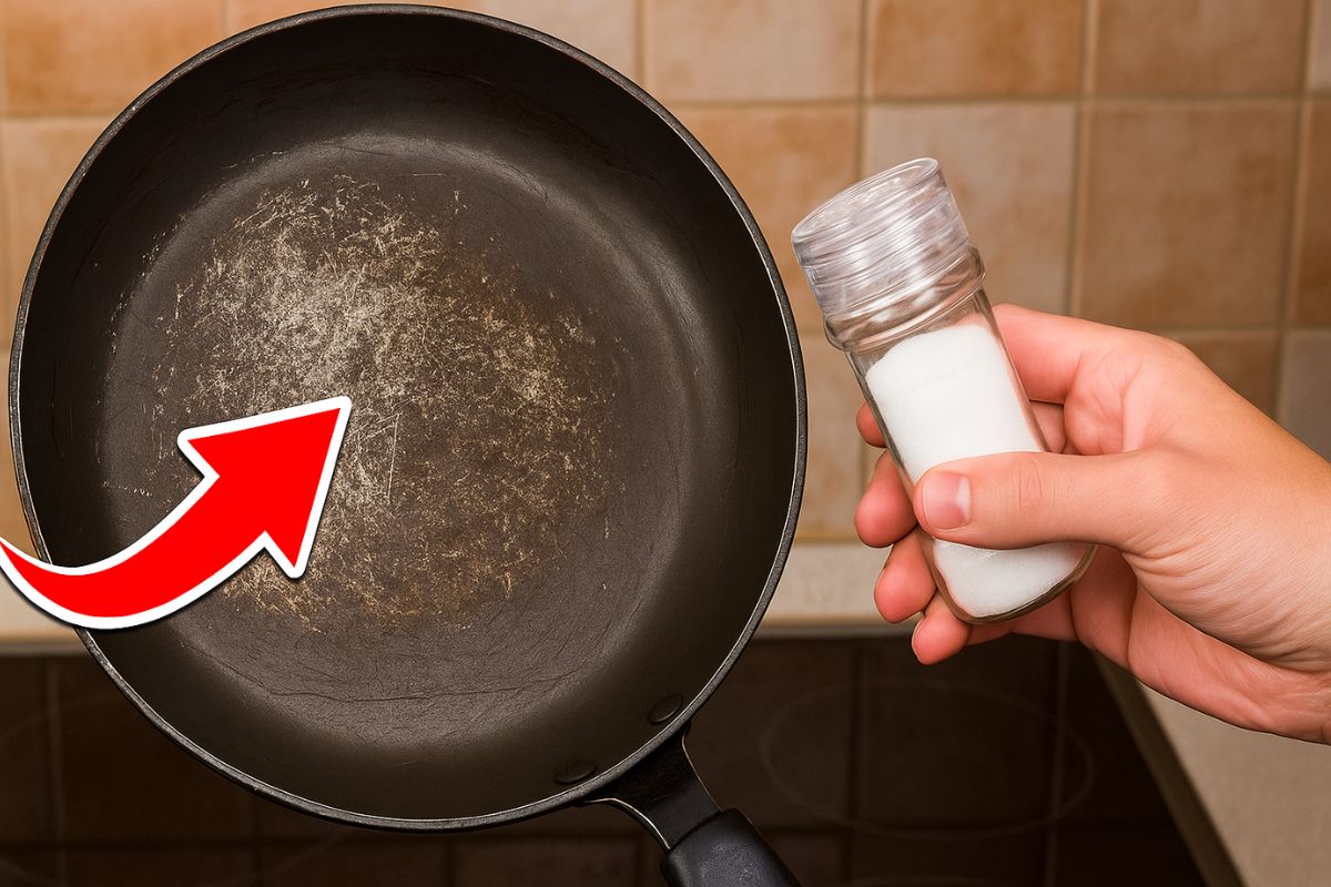 Truque com sal viraliza e promete recuperar frigideira antiaderente em 1 minuto