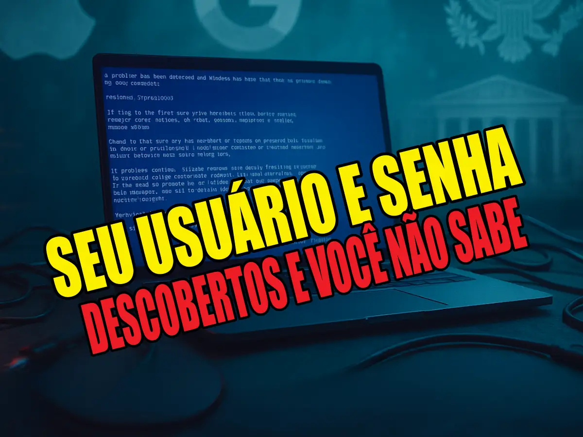 Falha catastrófica expõe bilhões de senhas e logins de usuários das gigantes Apple e Google, além de sistemas governamentais, e choca pessoas em todo o mundo