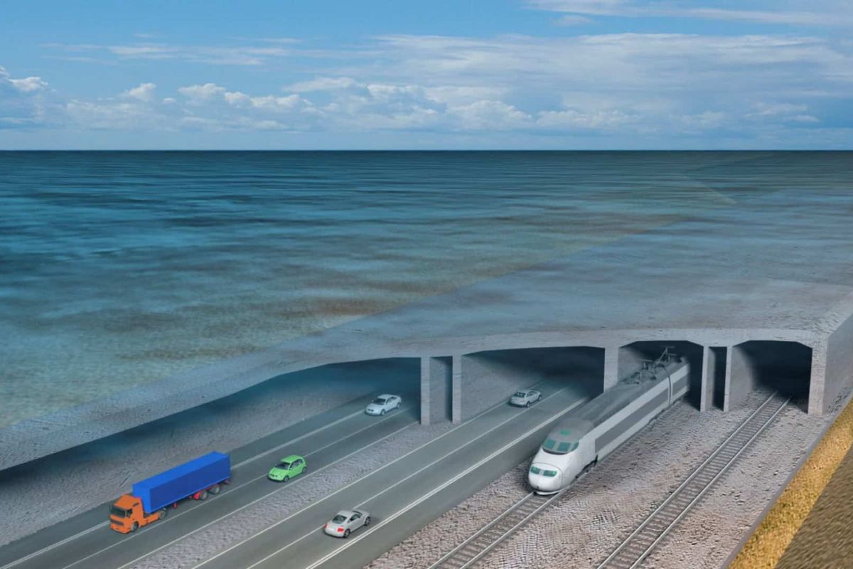 Túnel de 18 km no Mar Báltico vai ligar Alemanha à Dinamarca em apenas 10 minutos
