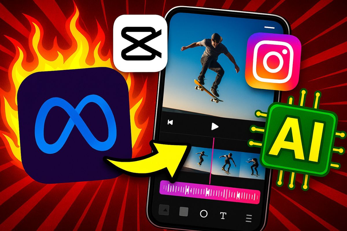 CapCut ganha concorrente à altura: Meta apresenta Edits, seu novo app de edição de vídeos