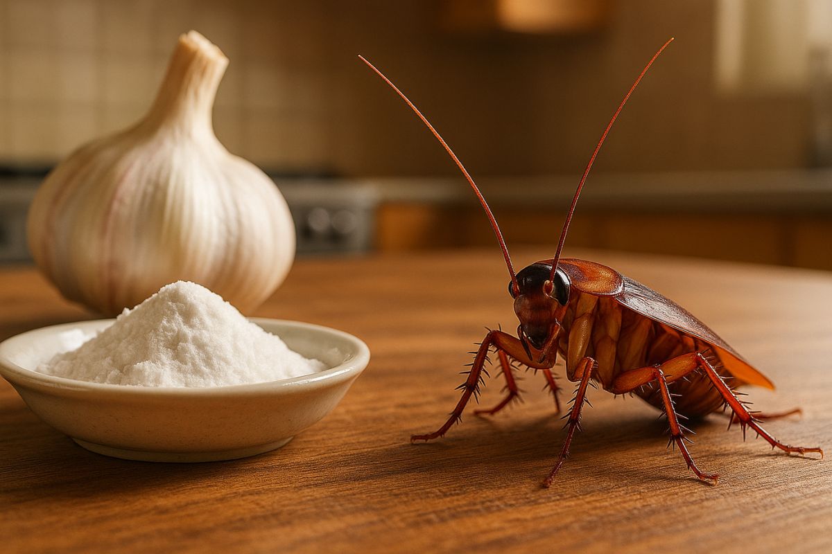 O truque com louro que espanta baratas sem veneno e custa quase nada