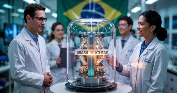 Brasil pode entrar para grupo de elite global com nova tecnologia de microrreatores nucleares — projeto envolve universidades, Marinha e empresas estratégicas