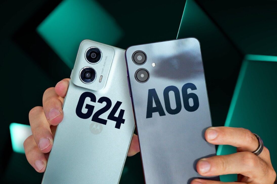 Moto G24 y Galaxy A06 disputan liderazgo entre celulares baratos de 2025 con precio debajo de R$ 700