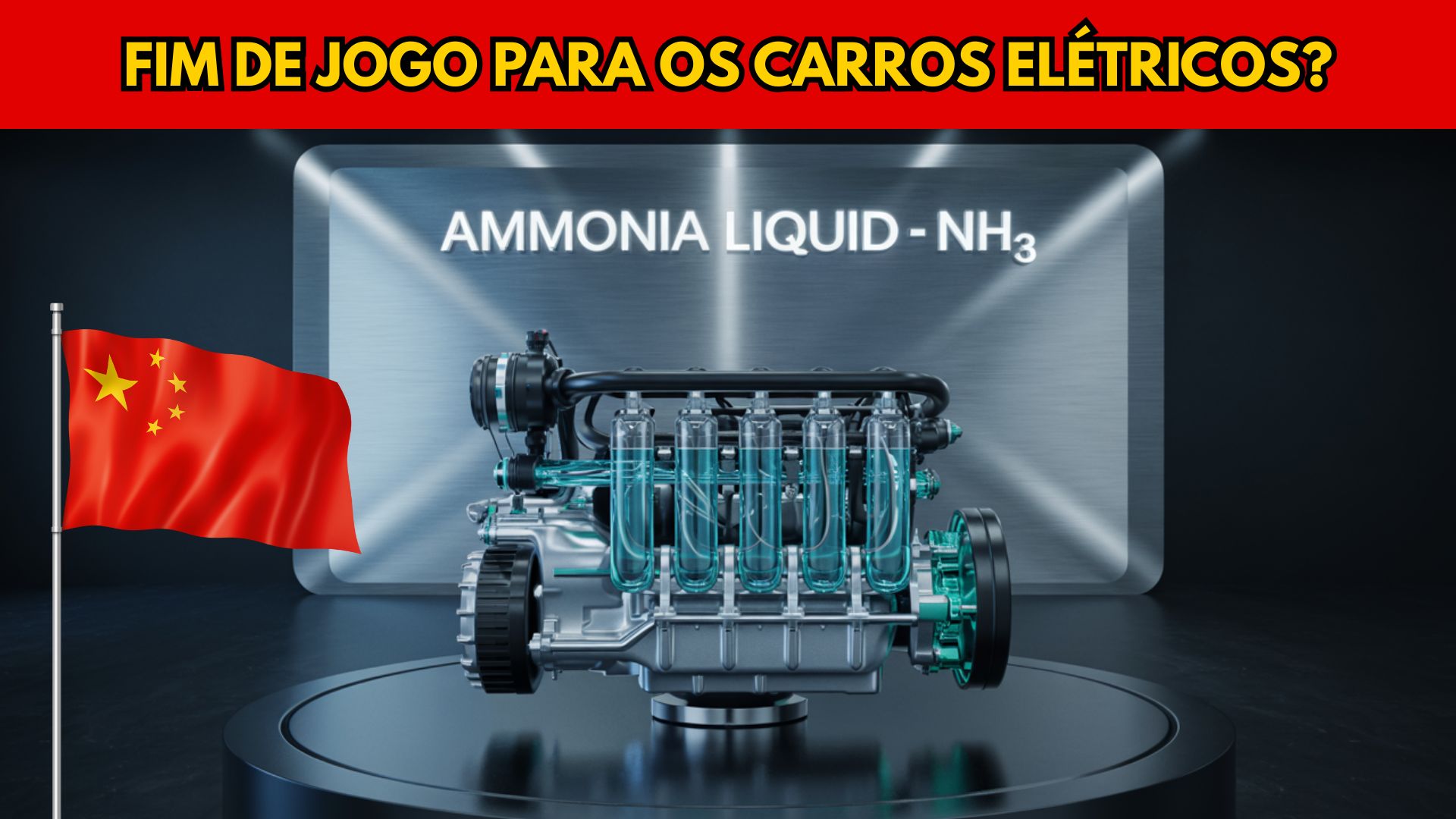 Nada de gasolina o batería - nueva tecnología de China apuesta en motor movido a amoníaco líquido para superar coches eléctricos