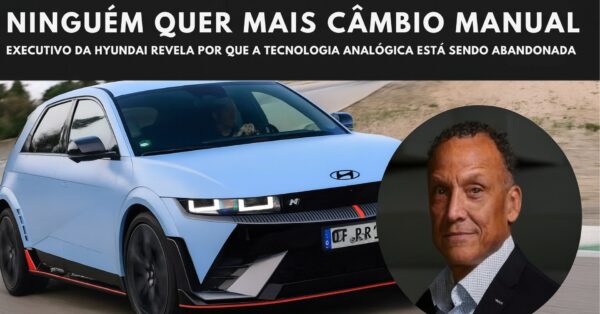 “Ninguém quer mais câmbio manual”: executivo da Hyundai revela por que a tecnologia analógica está sendo abandonada