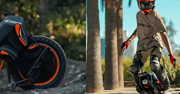 Novo monociclo elétrico da InMotion chega a 70 km/h, tem autonomia de 120 km e pode mudar o jeito de se locomover na cidade