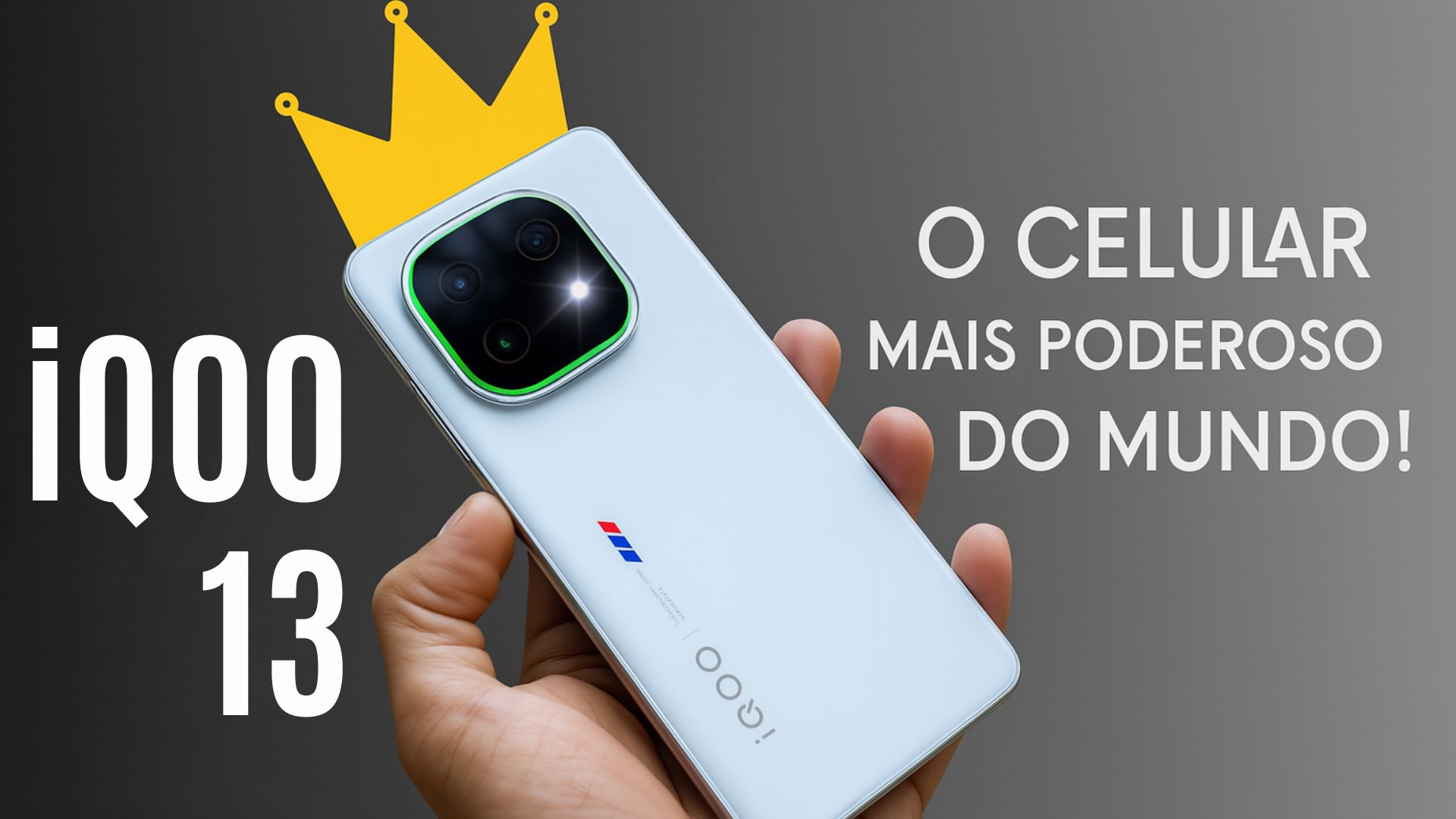 O celular mais poderoso do mundo! Conheça o vivo iQOO 13 com câmera 8K, Snapdragon 8 Elite e 1 TB de armazenamento