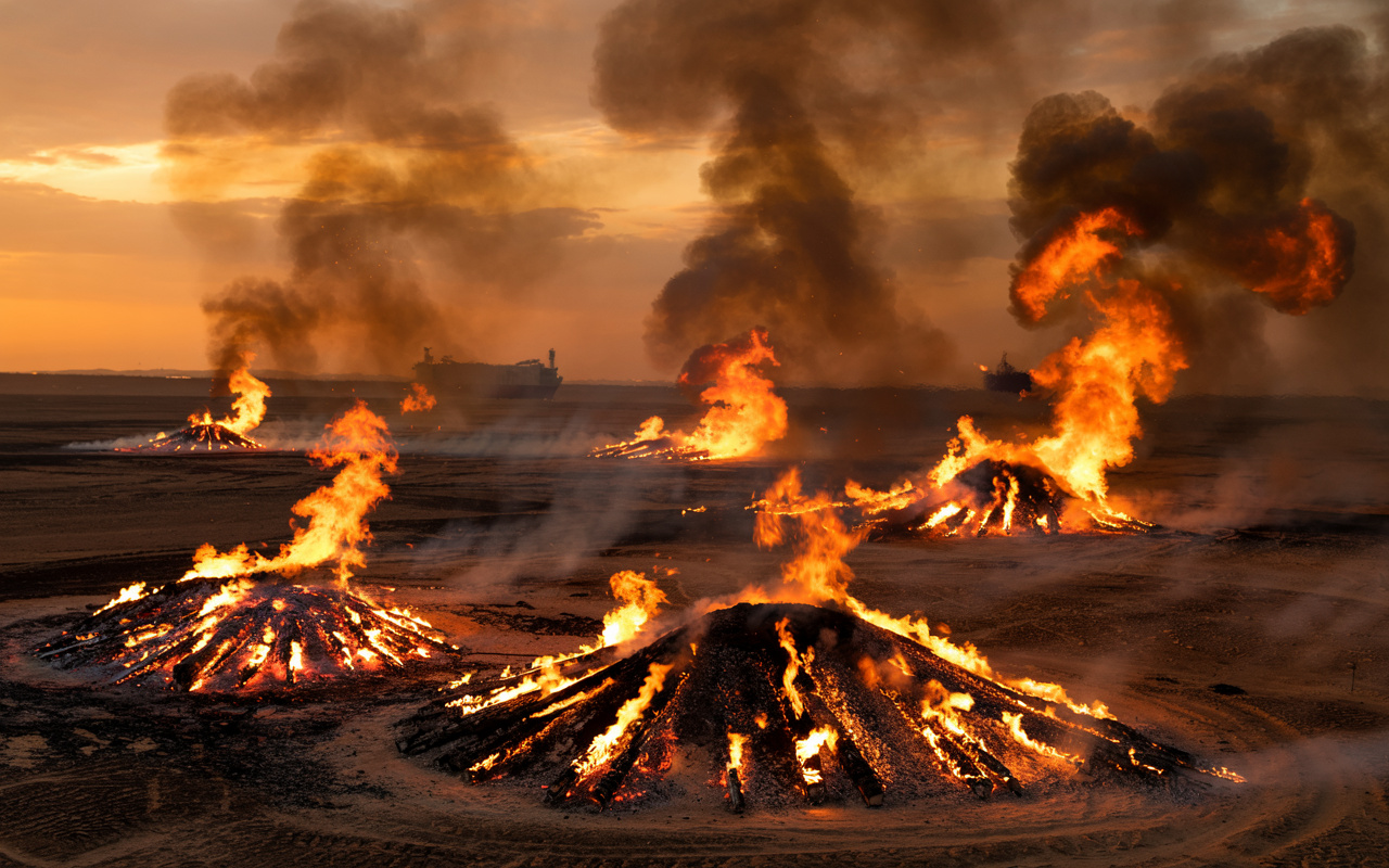 O dia em que 732 poços de petróleo foram incendiados de propósito no Kuwait — as chamas duraram 9 meses