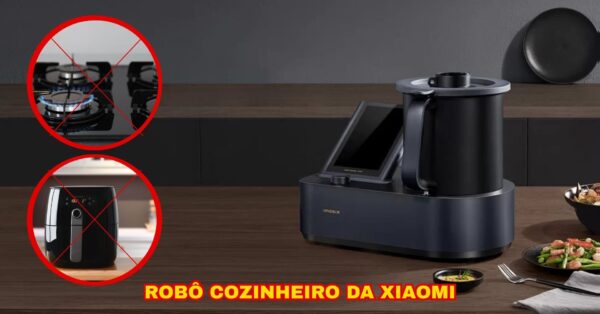 O robô cozinheiro da Xiaomi que substitui air fryer, fogão e liquidificador — conheça o Smart Cook, o eletrodoméstico mais completo do momento