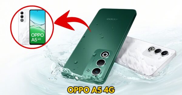 OPPO A5 4G chega ao Brasil com bateria de 6.000 mAh, tela de 90 Hz, resistência militar e preço sugerido de R$ 1.499
