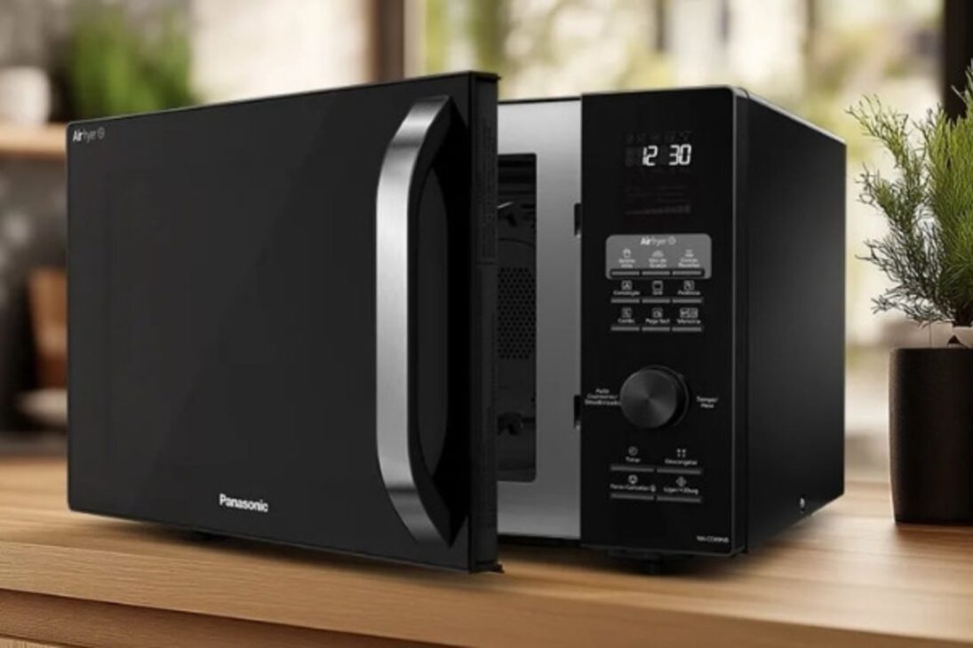 Panasonic, Brastemp y Cuisinart lanzan microondas con air fryer que economizan espacio y tiempo