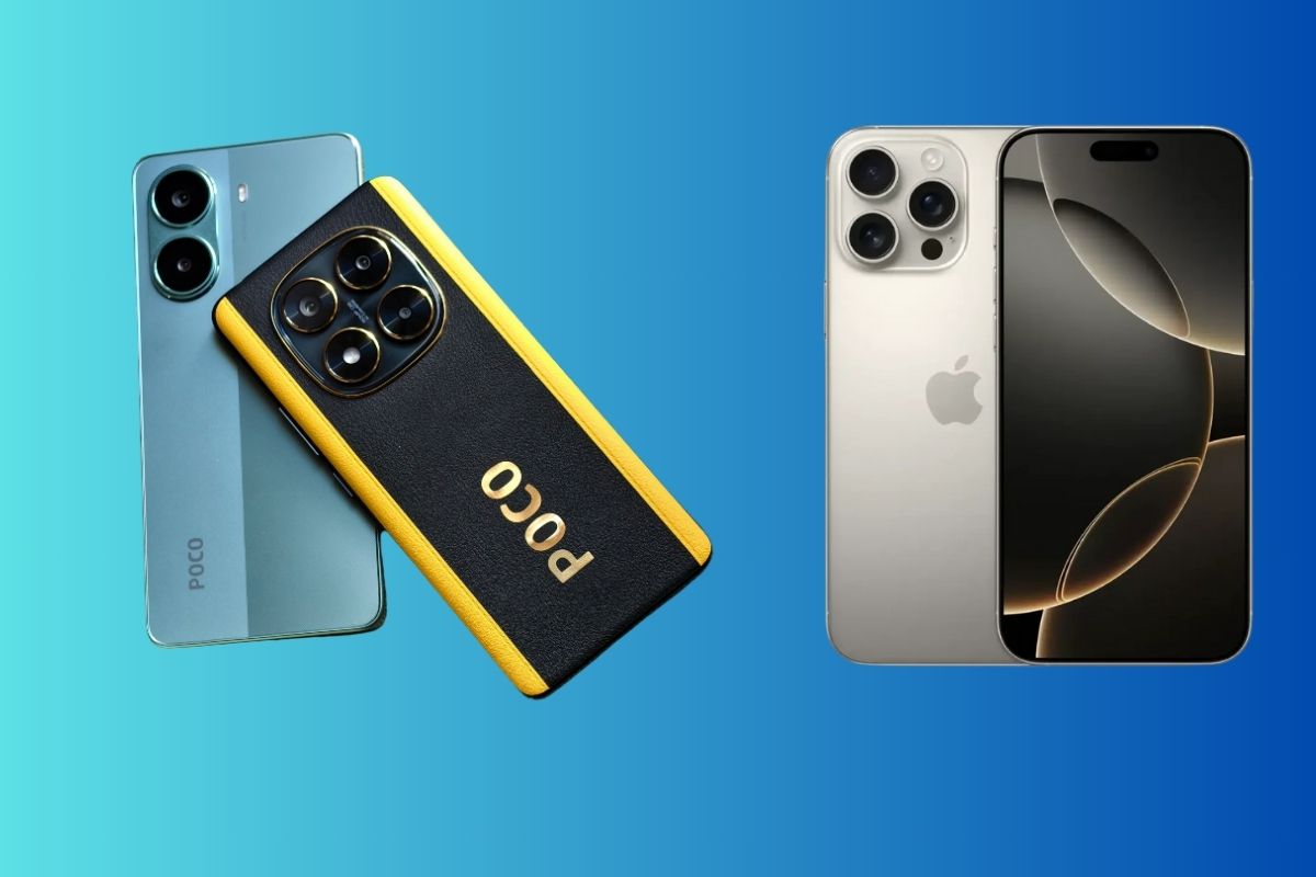 iPhone 16 Pro Max ou Poco X7 Pro? O celular de R$ 2.500 que surpreende (e humilha em alguns pontos) o rival de R$ 10 mil