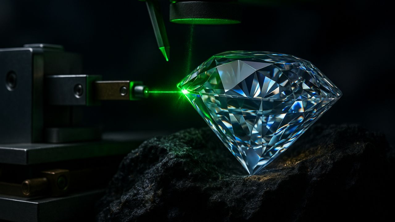 Por que a De Beers está vendendo diamantes baratos para defender os naturais?