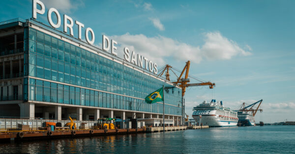 Porto de Santos vai ganhar terminal de passageiros com investimento de R$ 1,24 bilhão — e gerar milhares de empregos até 2028