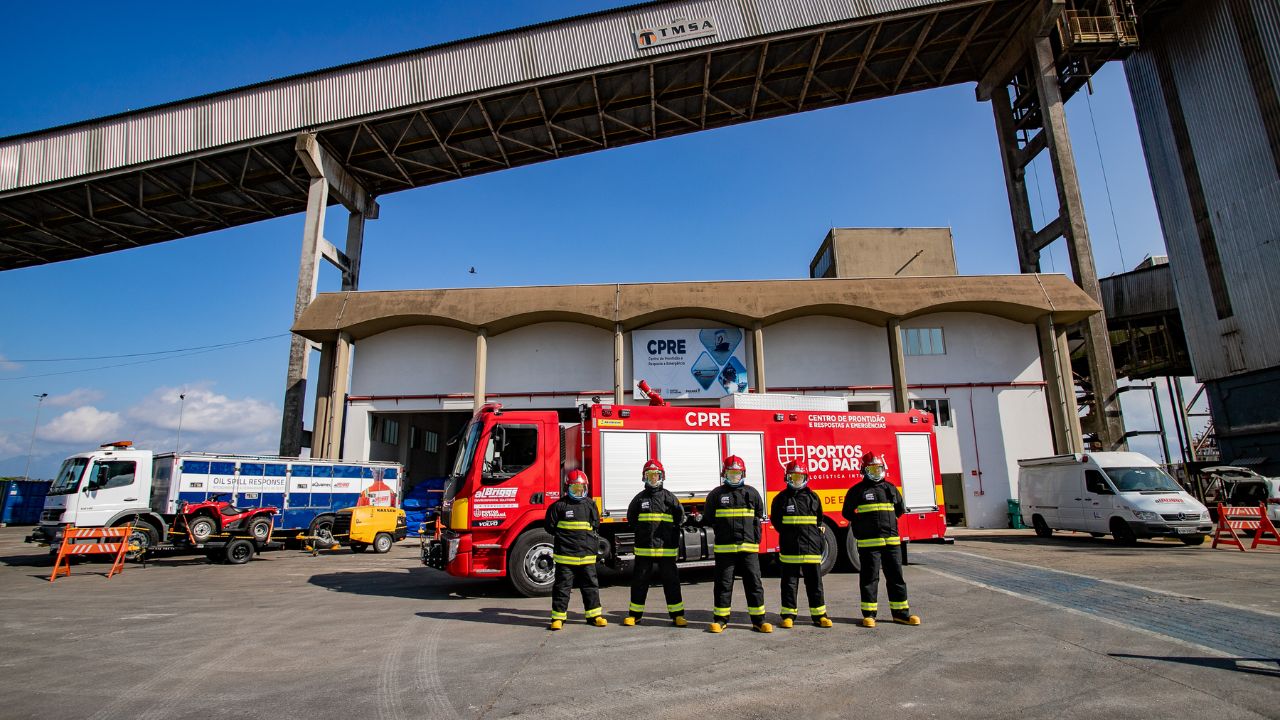 Para Ampliar La Capacidad De Resposta A Desastres Y Derrames, El Puerto De Paranaguá Inauguró Un Moderno Centro De Emergencia, Con Inversión De R$ 27 Millones.