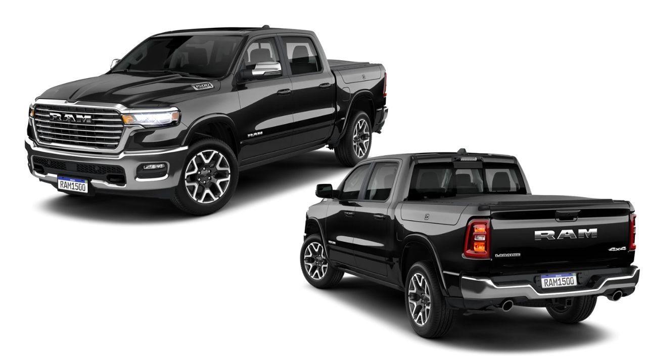 Con la fuerza de un V8 y el lujo de un sedán, la Ram 1500 es la pickup que domina cualquier terreno con potencia y sofisticación. Imagen: Divulgación RAM