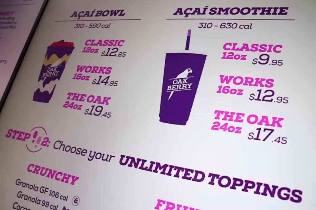 Rede americana alerta: açaí brasileiro pode virar luxo com nova tarifa de importação